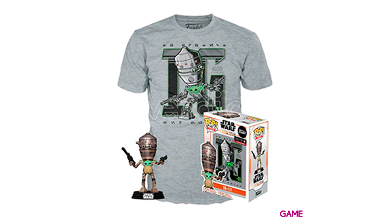 Set figura POP Tee Star Wars IG-11 With the Child Exclusive-0