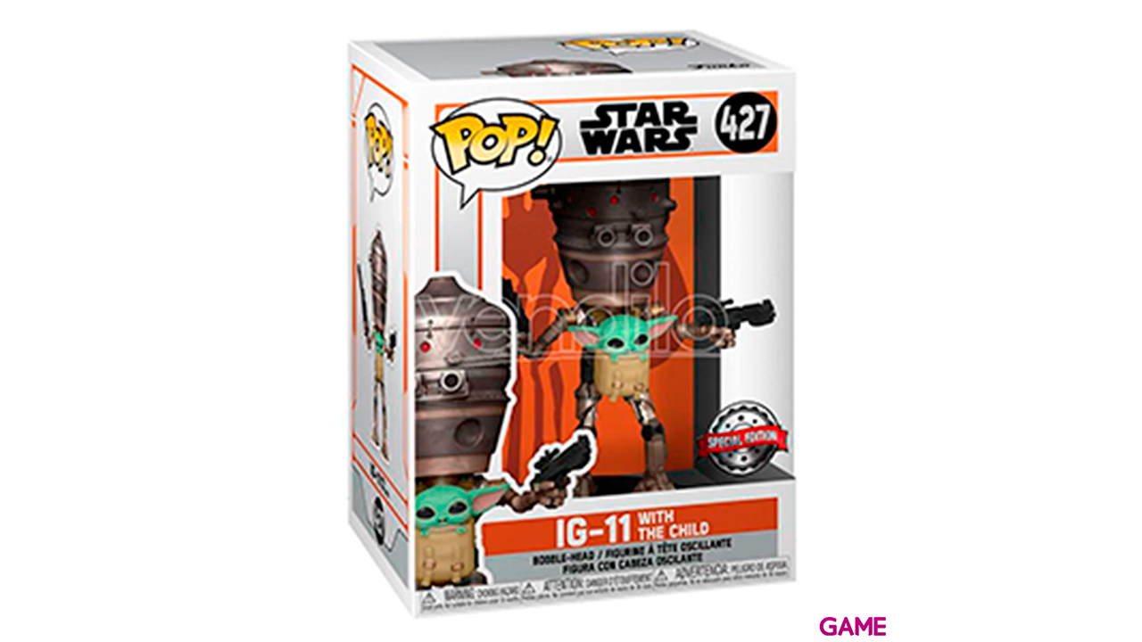 Set figura POP Tee Star Wars IG-11 With the Child Exclusive-1