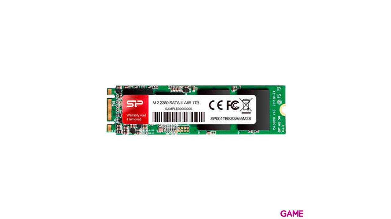 Silicon Power M.2 2280 A55 1000 GB Serial ATA III SLC-0