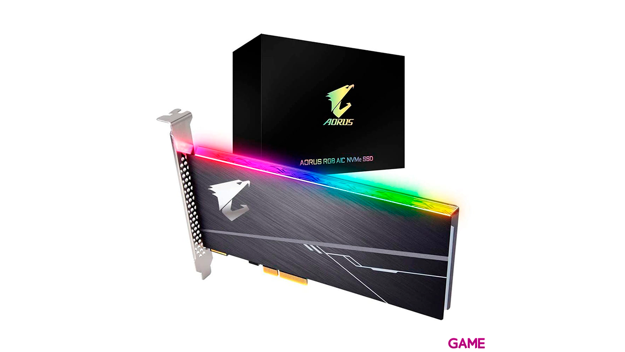 Gigabyte AORUS RGB AIC Full-Height/Half-Length (FH/HL) 512GB PCI Express 3.0 3D TLC NVMe-3