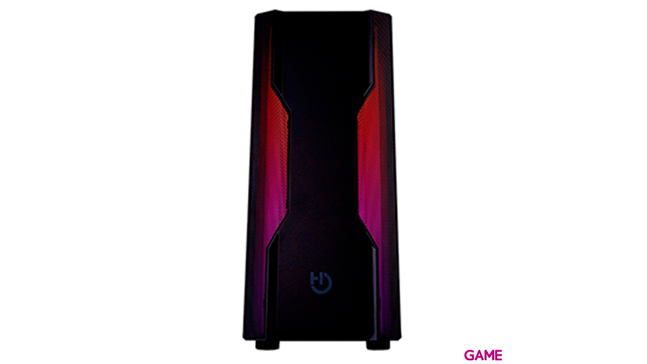 Hiditec V40 ARGB PRO Midi Tower Negro - Caja Ordenador-0