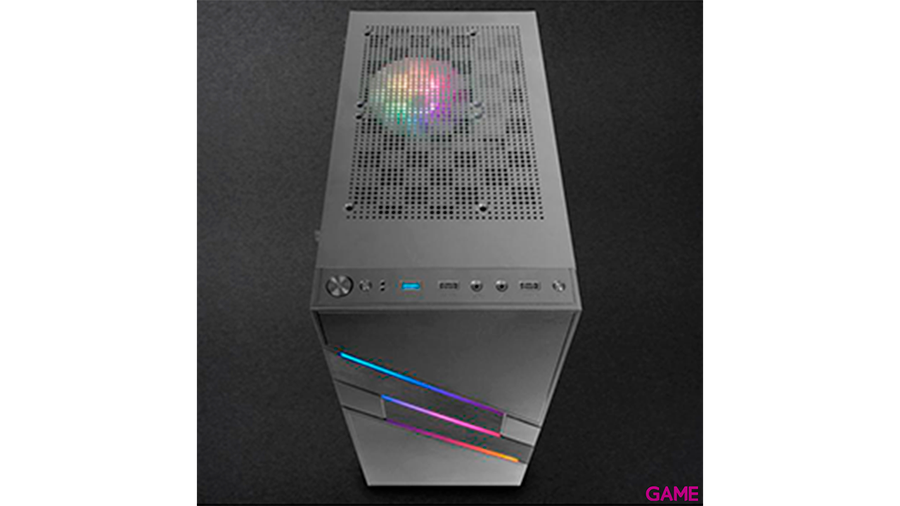 Mars Gaming MC-U3 ATX XL Frontal Triple ARGB Ventana Cristal Templado - Caja Ordenador-1