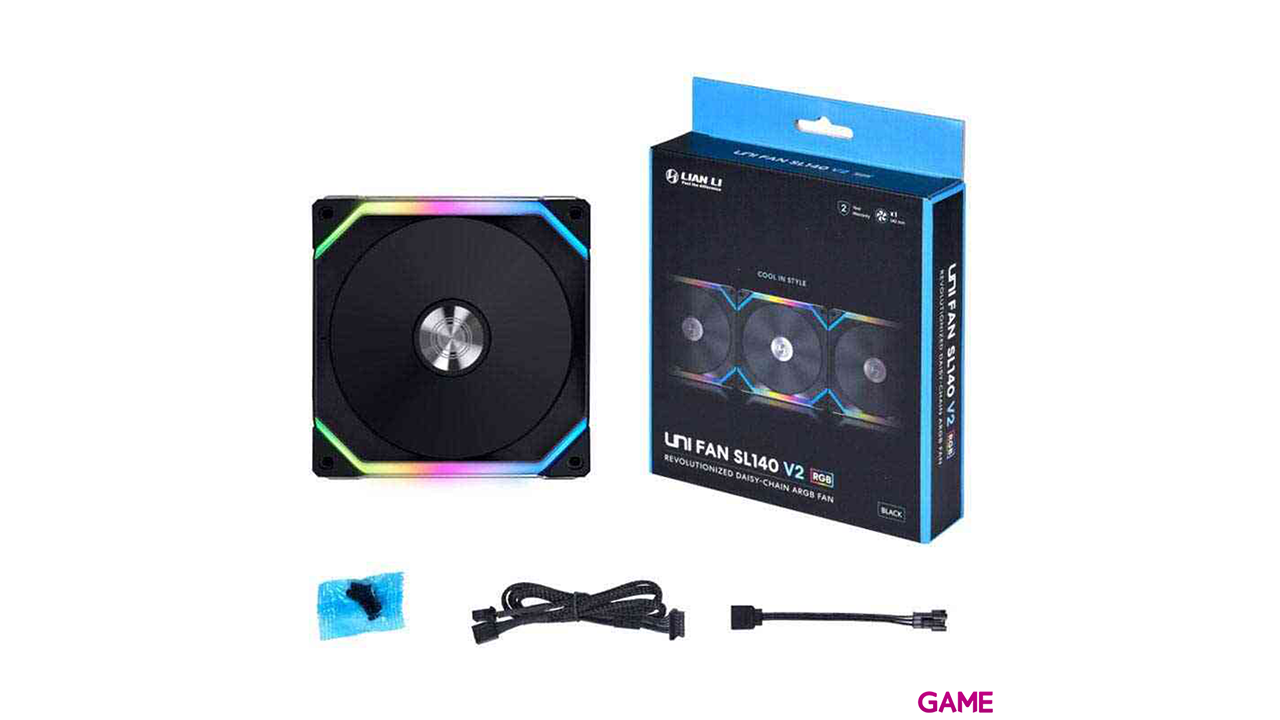 Lian Li Uni Fan SLV2 140 Negro - Ventilador Caja-5
