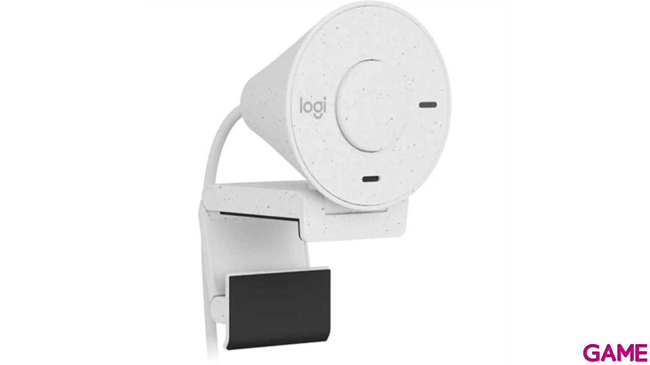 Logitech Brio 300 2MP 1920x1080 USB C Blanco - Webcam. PC GAMING: GAME.es