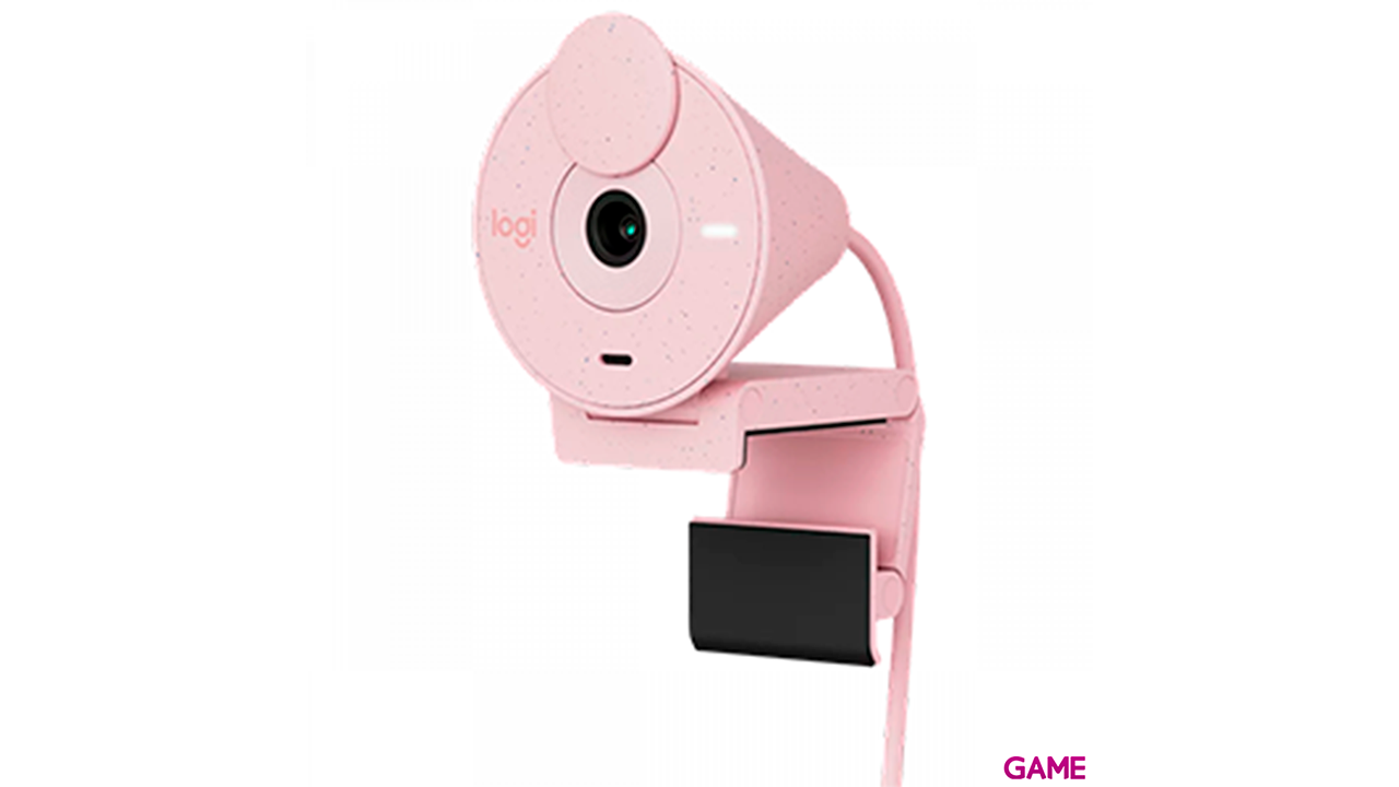 Logitech Brio 300 2MP 1920x1080 USB-C Rosa - Webcam-0