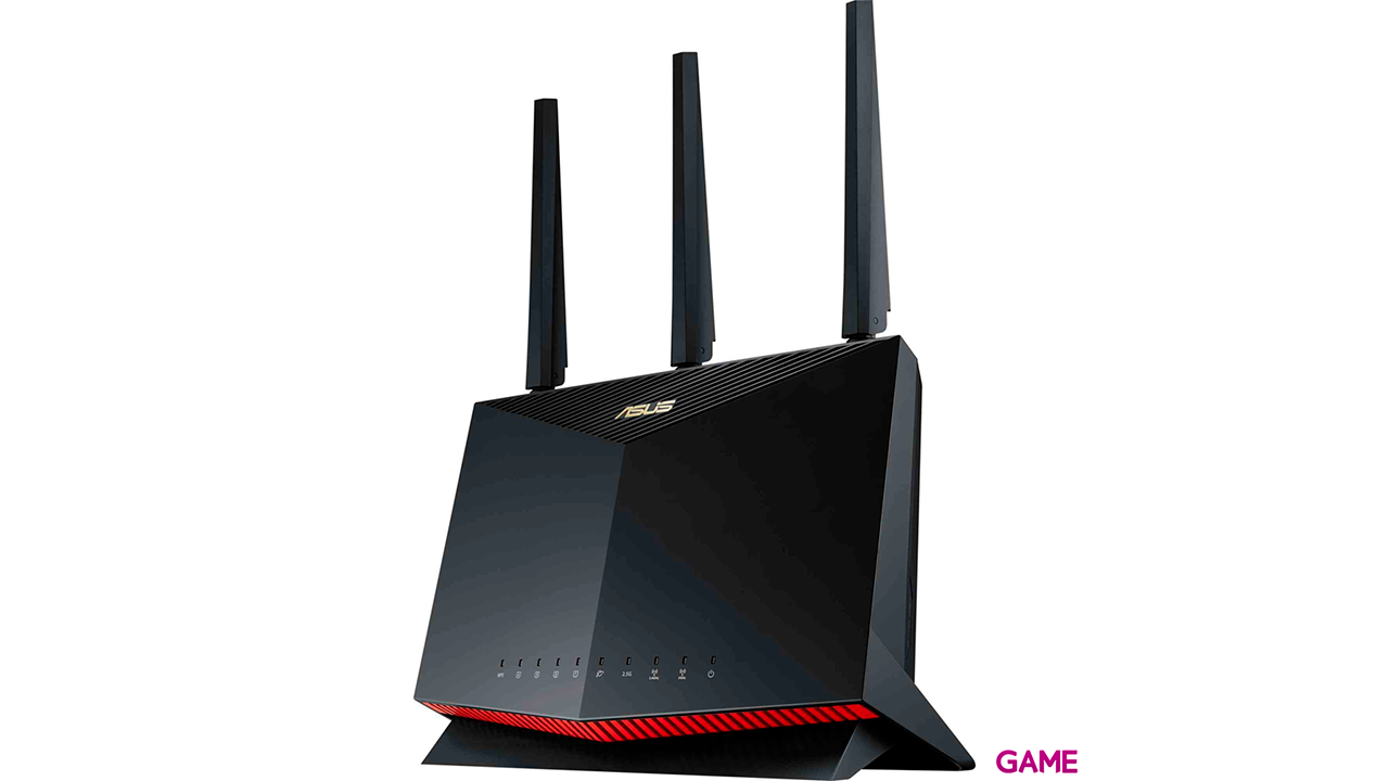 ASUS RT-AX86U Pro Gigabit Ethernet Doble banda (2,4 GHz / 5 GHz) Negro - Router-3
