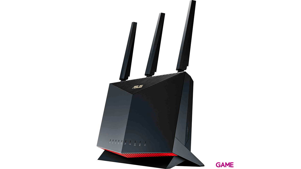 ASUS RT-AX86U Pro Gigabit Ethernet Doble banda (2,4 GHz / 5 GHz) Negro - Router-4