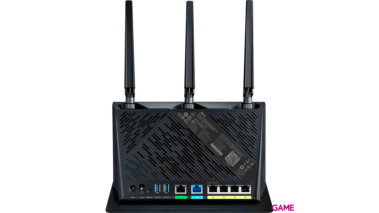 ASUS RT-AX86U Pro Gigabit Ethernet Doble banda (2,4 GHz / 5 GHz) Negro - Router-5
