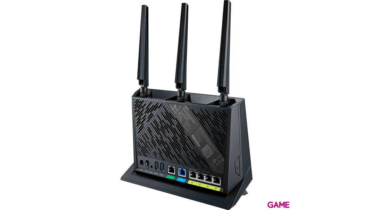 ASUS RT-AX86U Pro Gigabit Ethernet Doble banda (2,4 GHz / 5 GHz) Negro - Router-6