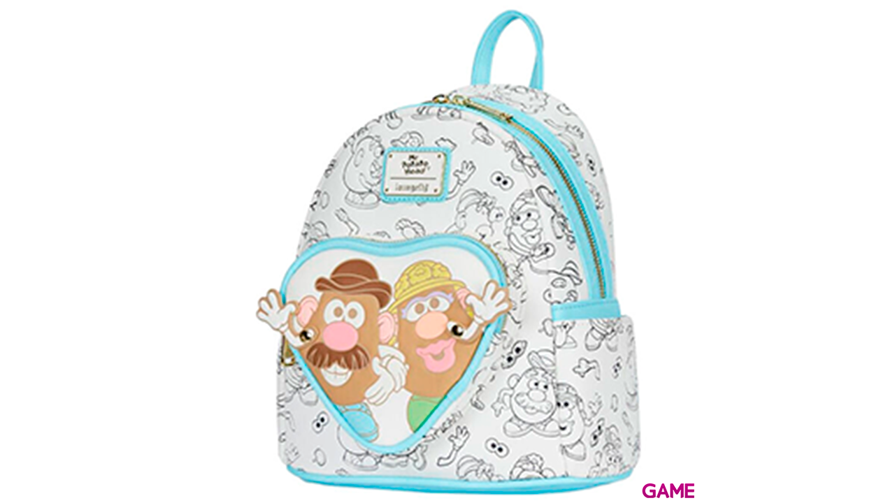 Mochila Mr Potato y Mrs Potato Hasbro Loungefly 26cm-0
