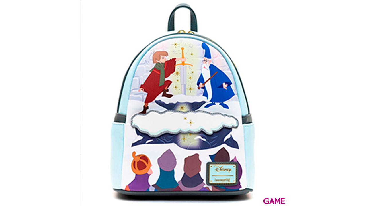 Mochila Merlin el Encantador Disney Loungefly 26cm-0