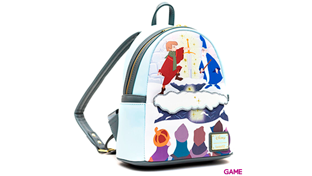 Mochila Merlin el Encantador Disney Loungefly 26cm-1