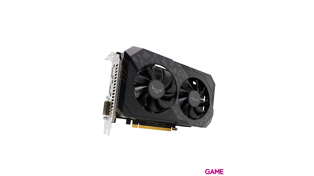 Asus TUF Gaming TUF-GTX1650-4GD6-P-V2-GAMING GeForce GTX 1650 4 GB GDDR6 - Tarjeta Grafica Gaming-4