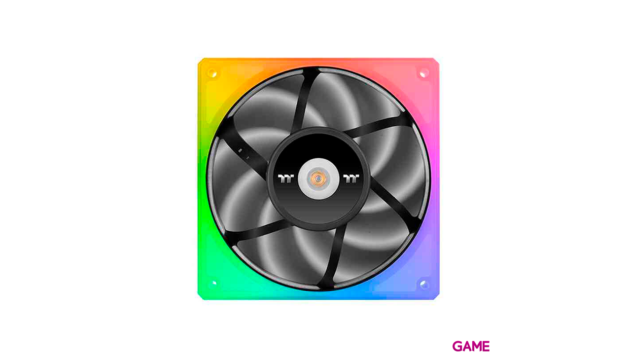 Thermaltake TOUGHFAN 12 RGB 12cm Blanco 3uds - Ventilador-0