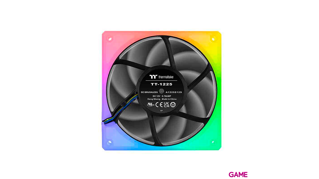 Thermaltake TOUGHFAN 12 RGB 12cm Blanco 3uds - Ventilador-1