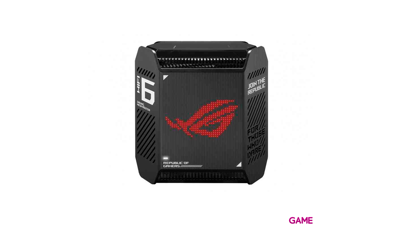 ASUS ROG Rapture GT6 (B-2-PK) Tribanda (2,4 GHz/5 GHz/5 GHz) Wi-Fi 6 (802.11ax) Negro 2Uds - Router-6