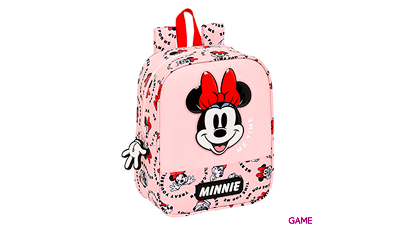 Mochila Me Time Minnie Disney 38cm adaptable-0