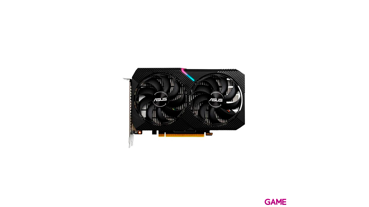 Asus GeForce GTX DUAL-GTX1650-O4GD6-MINI-CSM 4GB DDR6 - Tarjeta Grafica Gaming-1