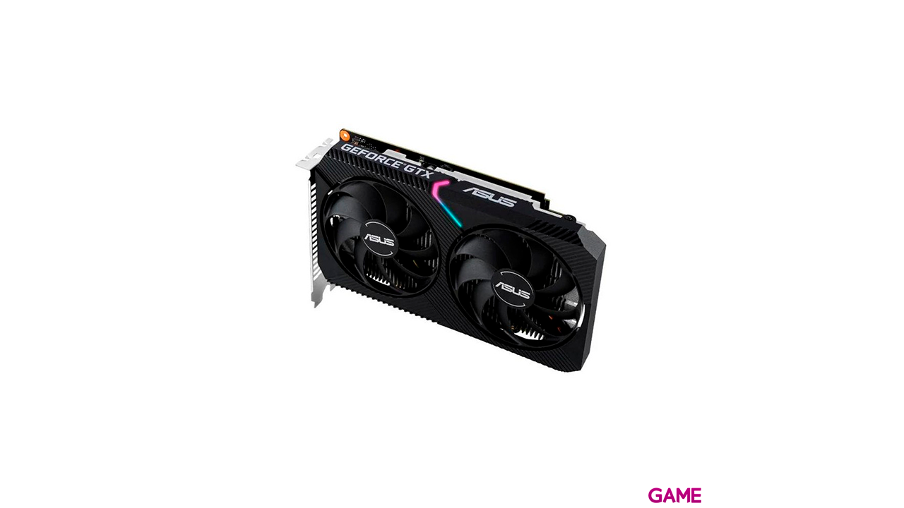 Asus GeForce GTX DUAL-GTX1650-O4GD6-MINI-CSM 4GB DDR6 - Tarjeta Grafica Gaming-2