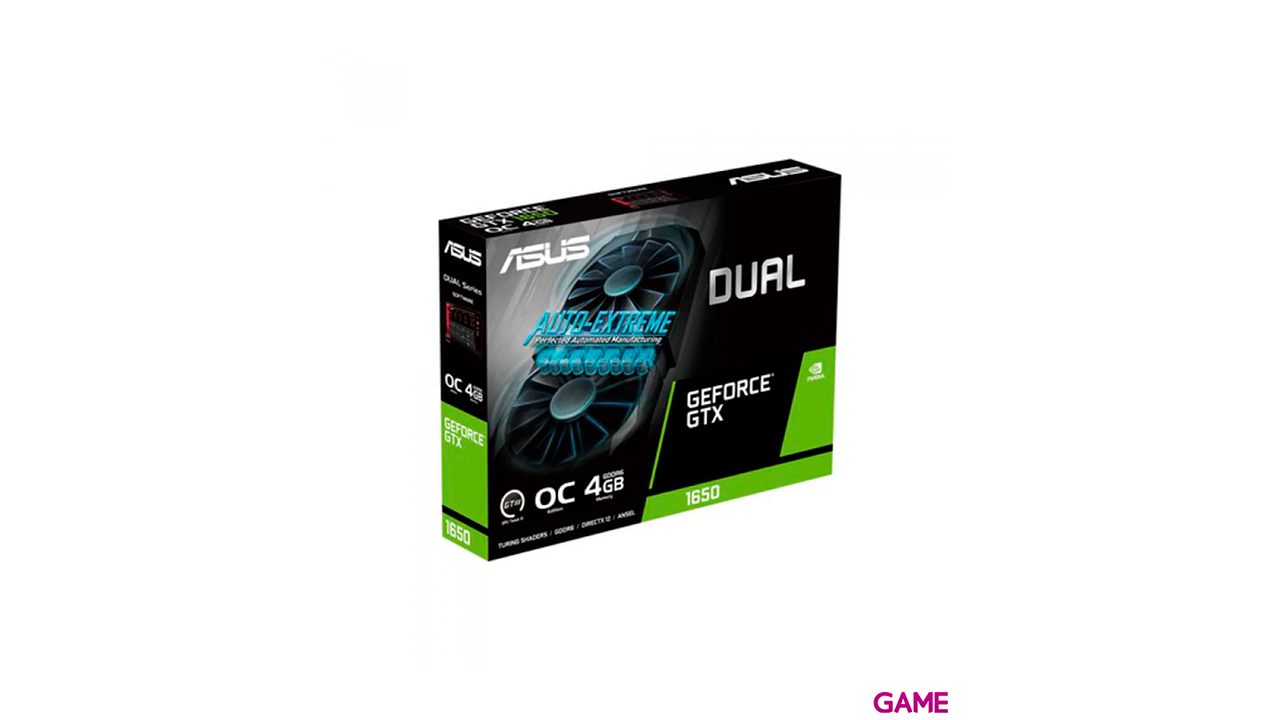 Asus Dual -GTX1650-O4GD6-P-V2 GeForce GTX 1650 4 GB GDDR6 - Tarjeta Grafica Gaming-6