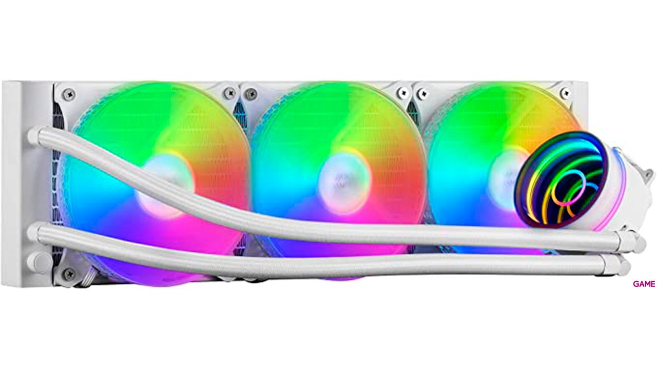 Mars Gaming Cooler ML-ONE360 FRGB FAN White - Refrigeracion Liquida-0