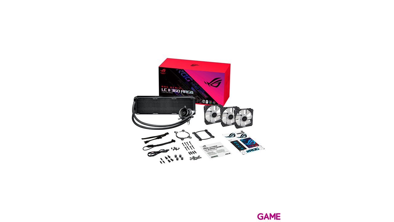 Asus ROG Strix LC II 360 ARGB - Refrigeracion Liquida-1