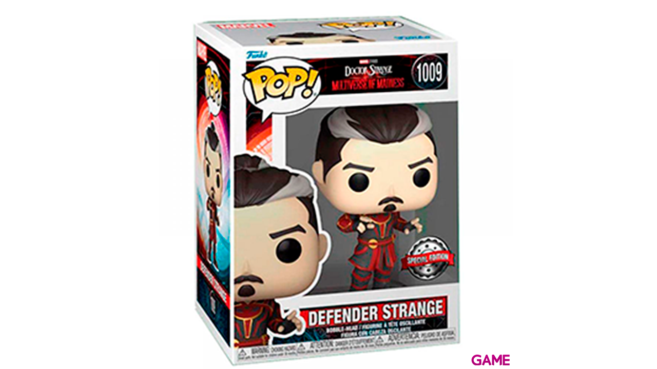 Figura POP Marvel Doctor Strange Defender Strange Exclusive-0