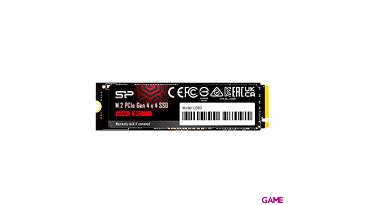 Silicon Power UD90 SSD 500GB NVMe PCIe Gen 4x4 - Disco Duro-0