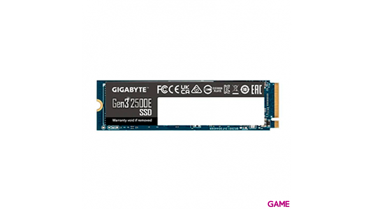Gigabyte Gen3 2500E SSD 1TB M.2 1000 GB PCI Express 3.0 3D NAND NVMe - Disco Duro-1