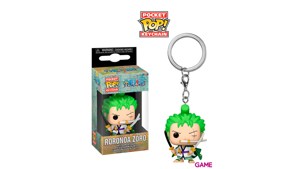 Llavero Pocket POP One Piece Roronoa Zoro-0