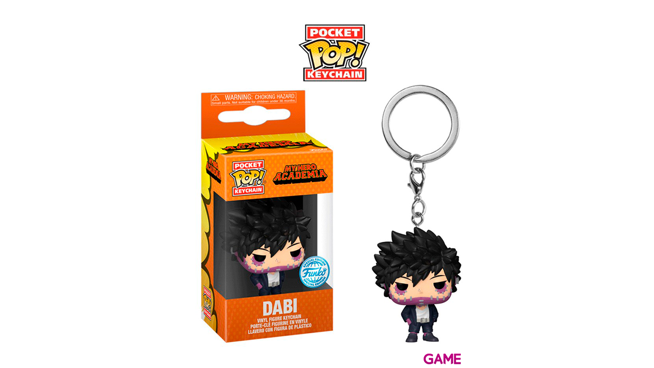 Llavero Pocket POP My Hero Academia Dabi Exclusive-0