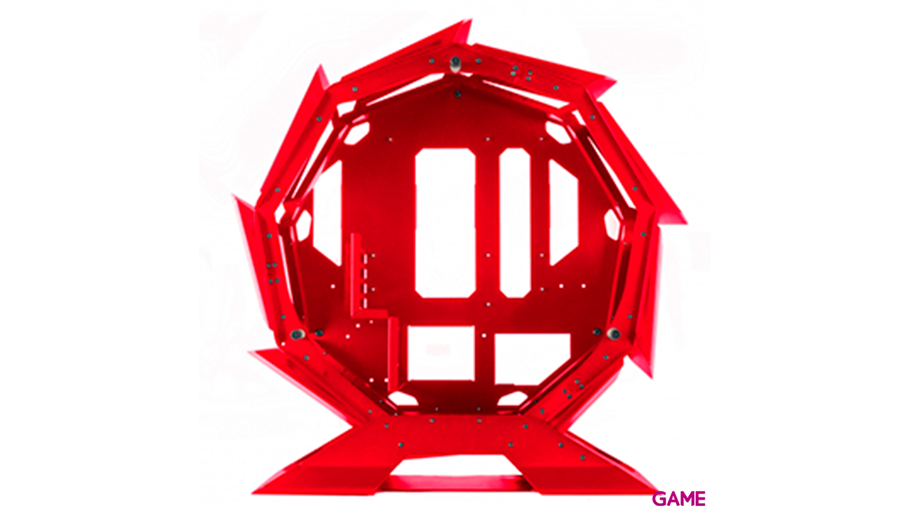 Mars Gaming MCORB Rojo Caja Micro-ATX XL Doble Cristal Templado - Caja Ordenador-0
