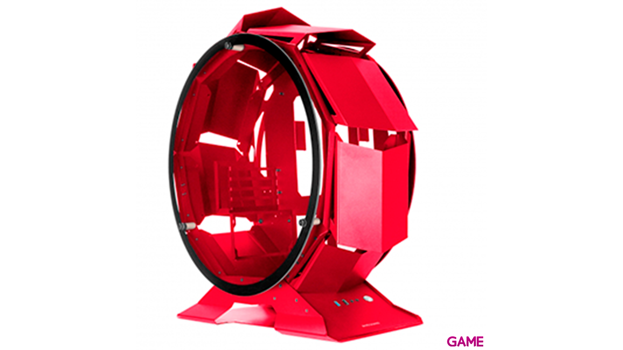 Mars Gaming MCORB Rojo Caja Micro-ATX XL Doble Cristal Templado - Caja Ordenador-1