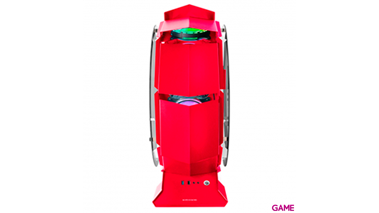 Mars Gaming MCORB Rojo Caja Micro-ATX XL Doble Cristal Templado - Caja Ordenador-2