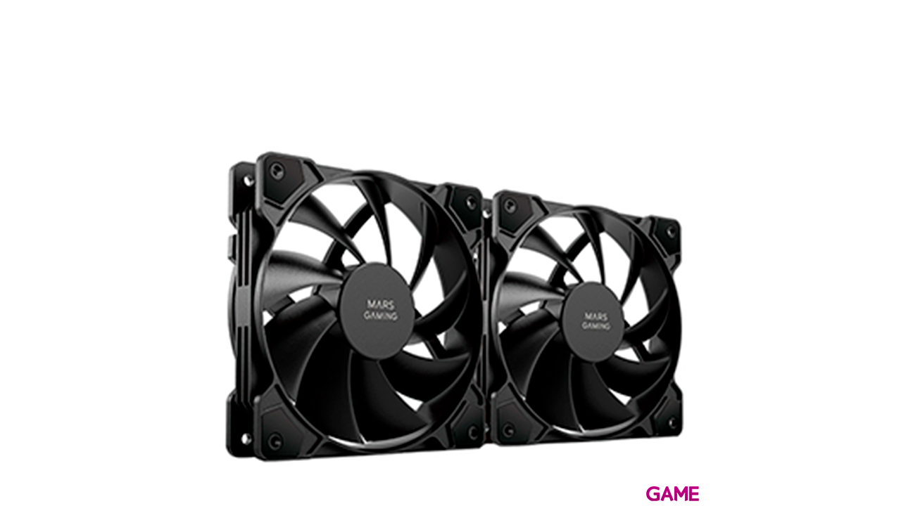 Mars Gaming MF-PROX2 silencioso Negro - Ventilador Caja-0