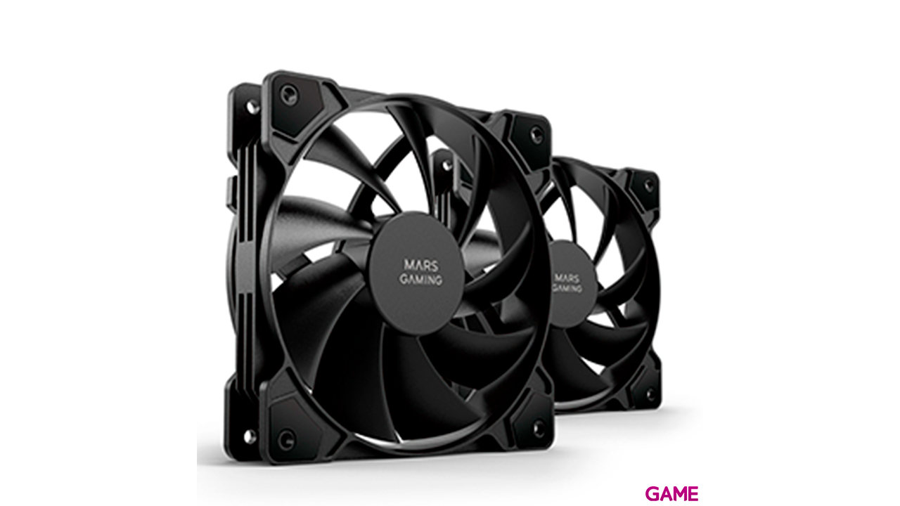 Mars Gaming MF-PROX2 silencioso Negro - Ventilador Caja-2