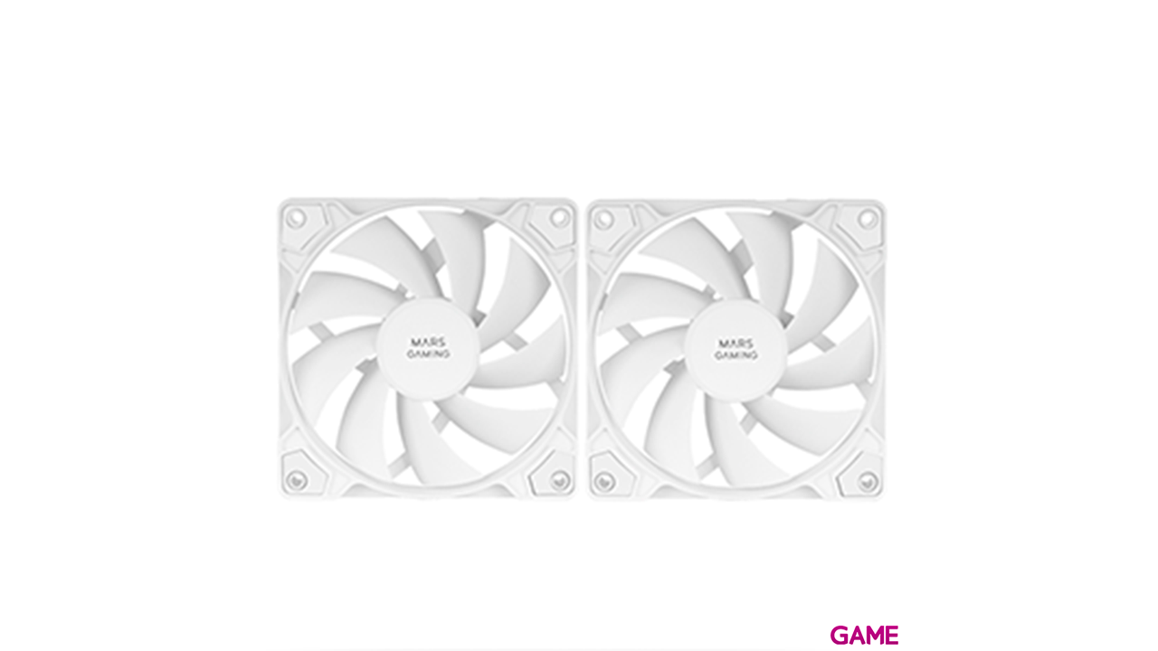 Mars Gaming MF-PROX2 Silencioso Blanco - Ventilador Caja-1