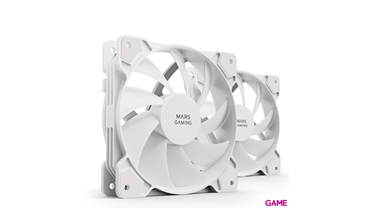 Mars Gaming MF-PROX2 Silencioso Blanco - Ventilador Caja-2