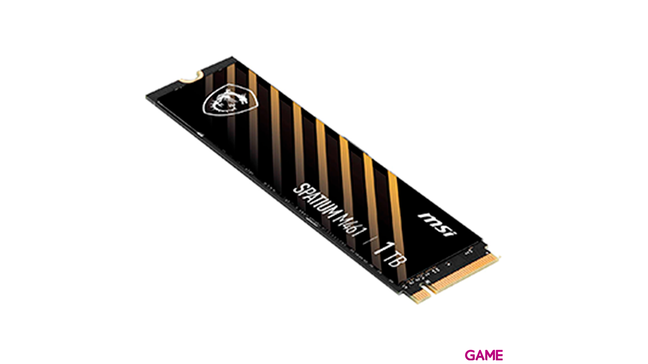 MSI Spatium M461 1TB M2 SSD PCIE3 - Disco Duro-0