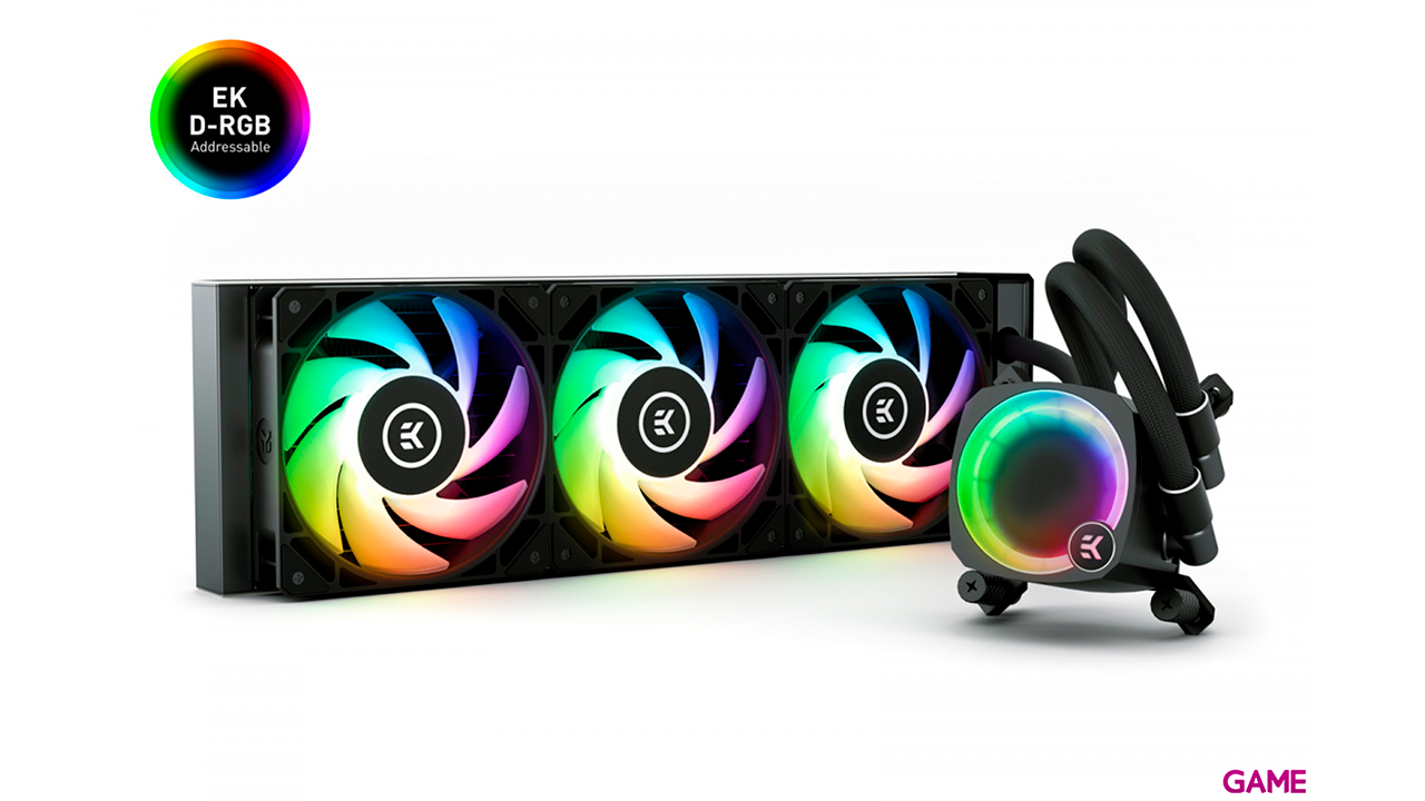 EK Water Blocks Nucleus AIO CR360 Lux D-RGB  - Refrigeracion Liquida-0
