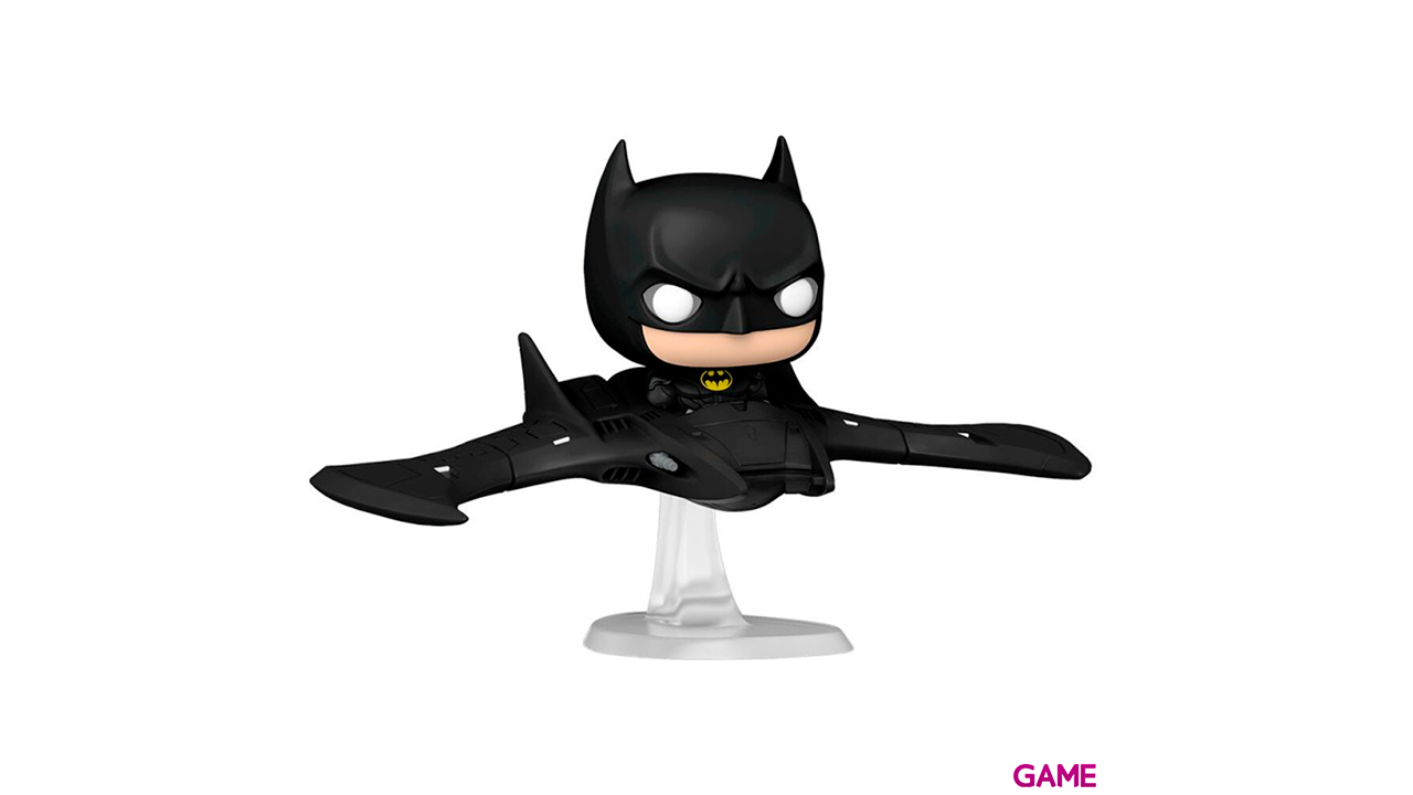 Figura POP Ride Deluxe DC Comics The Flash Batman in Batwing-1