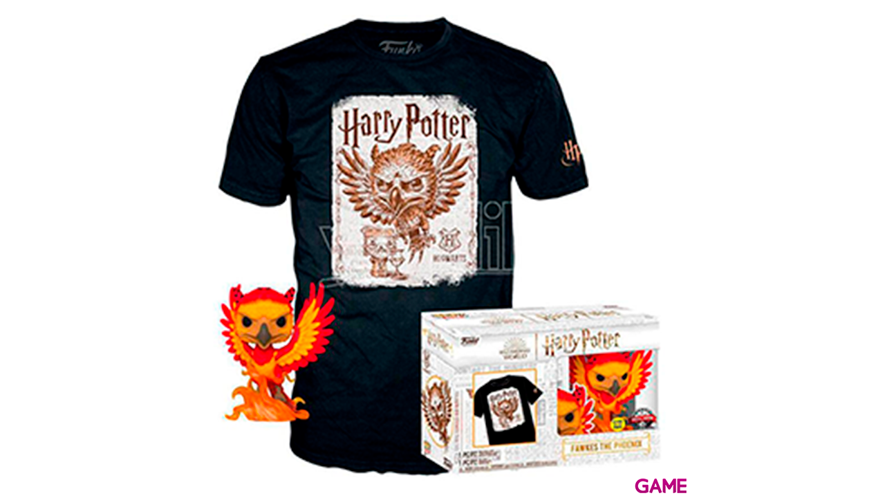 Set figura POP Tee Harry Potter Patronus Exclusive Talla M-1