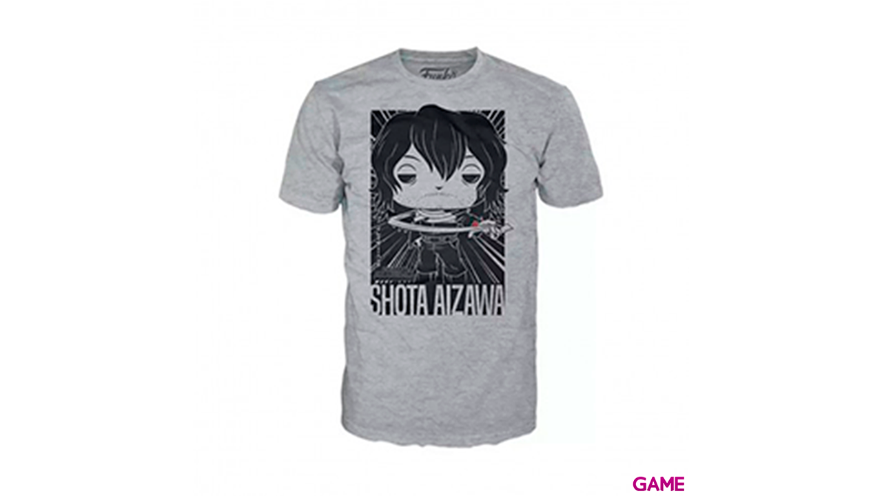 Set figura POP Tee My Hero Academia Shota Aizawa Talla S-1