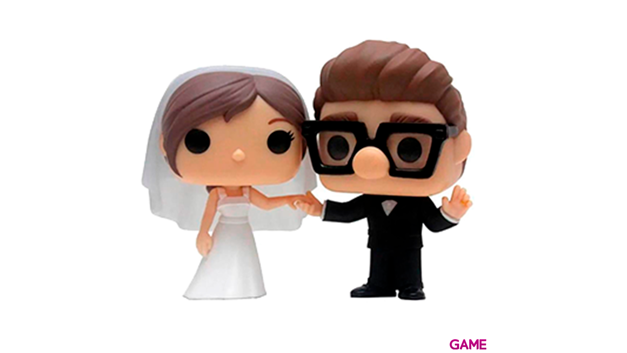 Blister 2 figuras POP Disney UP Ellie Carl Exclusive-0