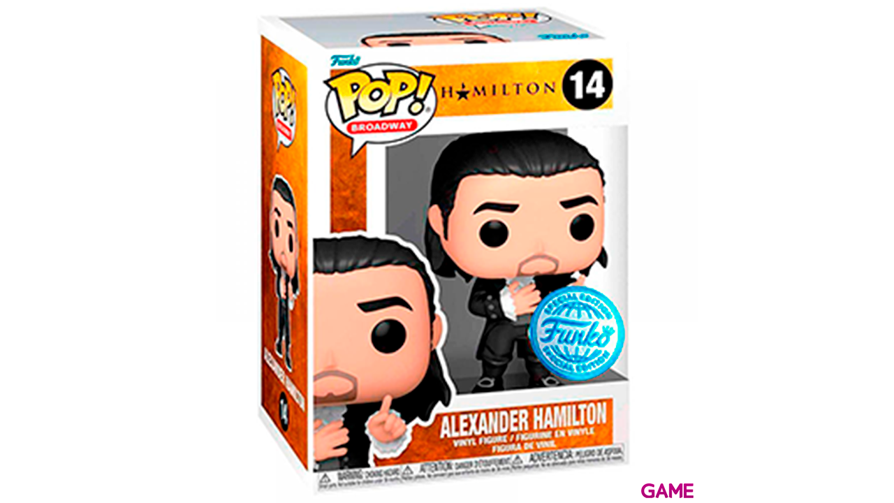 Figura POP Halminton Alexandre Hamilton Exclusive-0