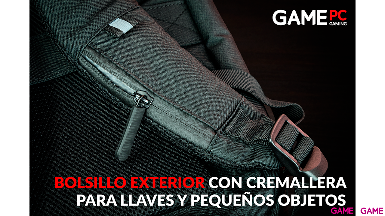 Mochila gaming  BP420 RGB + Batería portátil PW10K-1