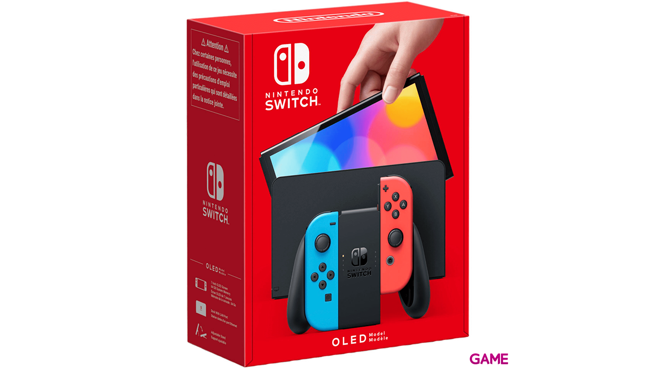 Nintendo Switch OLED + juego digital a elegir-0