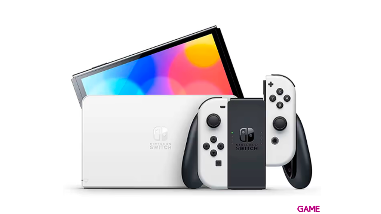 Nintendo Switch OLED + juego digital a elegir-3