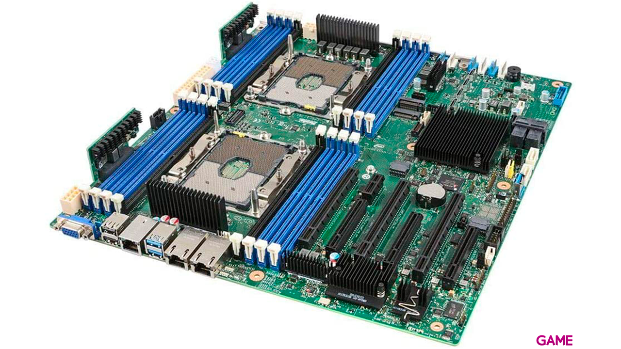 Intel S2600STBR placa base para servidor y estación de trabajo Intel® C624-0