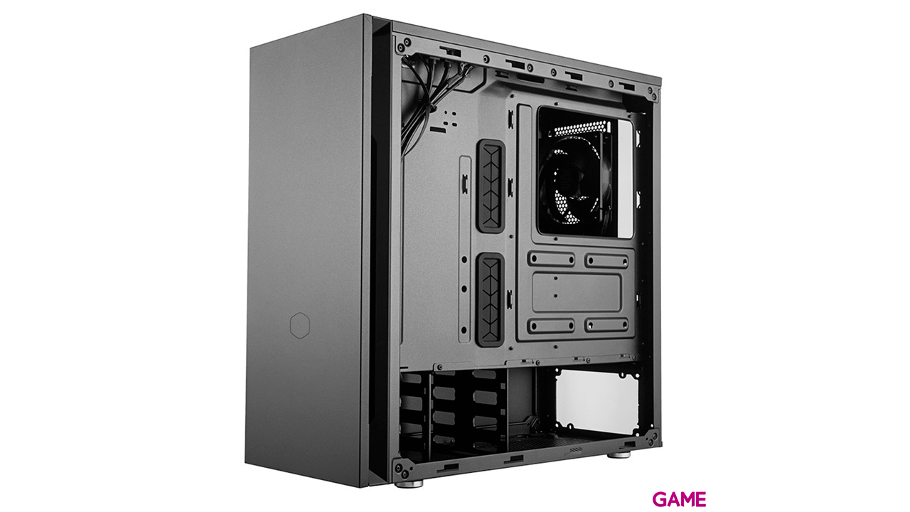 Cooler Master Silencio S600 Midi Tower Negro - Caja Ordenador-0